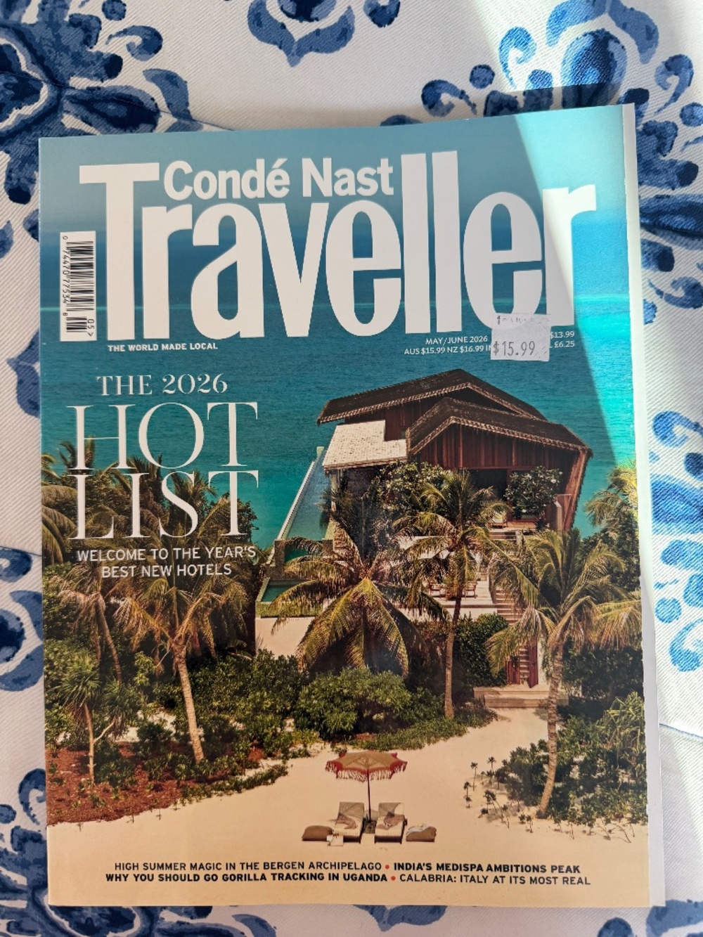 Condé Nast Traveler UK Edition May / June 2026